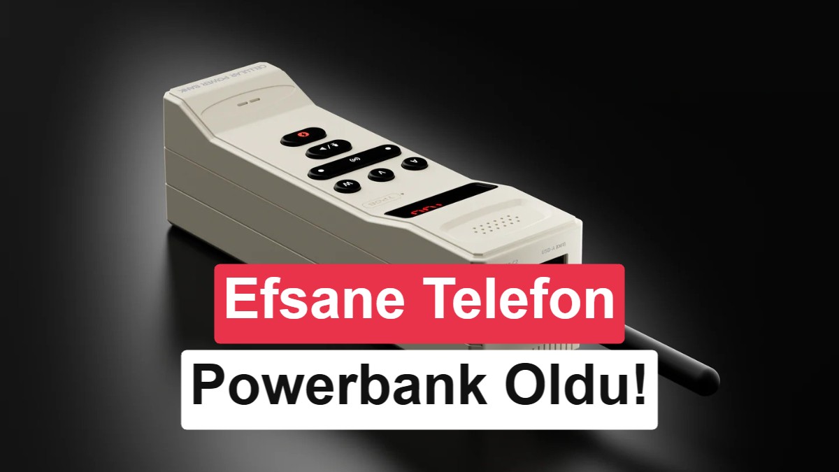 Dünyanın ilk cep telefonu, powerbank ve telsiz olarak geri döndü